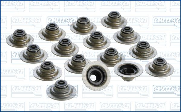 AJUSA Blīvju komplekts, Vārsta kāts 57019400 AJUSA 57019400 orģinālās Blīvgredzens vārsta kāts Rover 75 rj cena