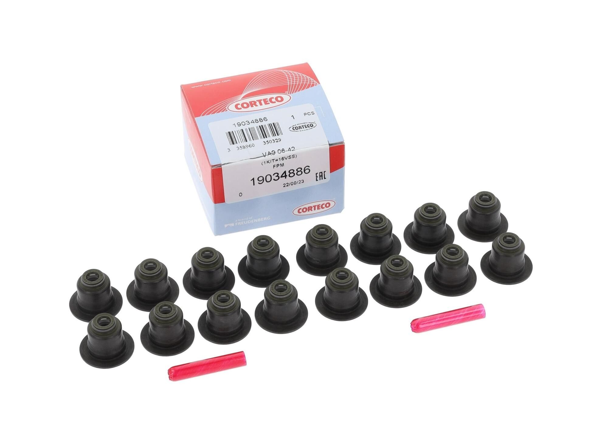 Seal Set, valve stem CORTECO 19034886 CORTECO 19034886 BMW X3 2009 valve stem seals price