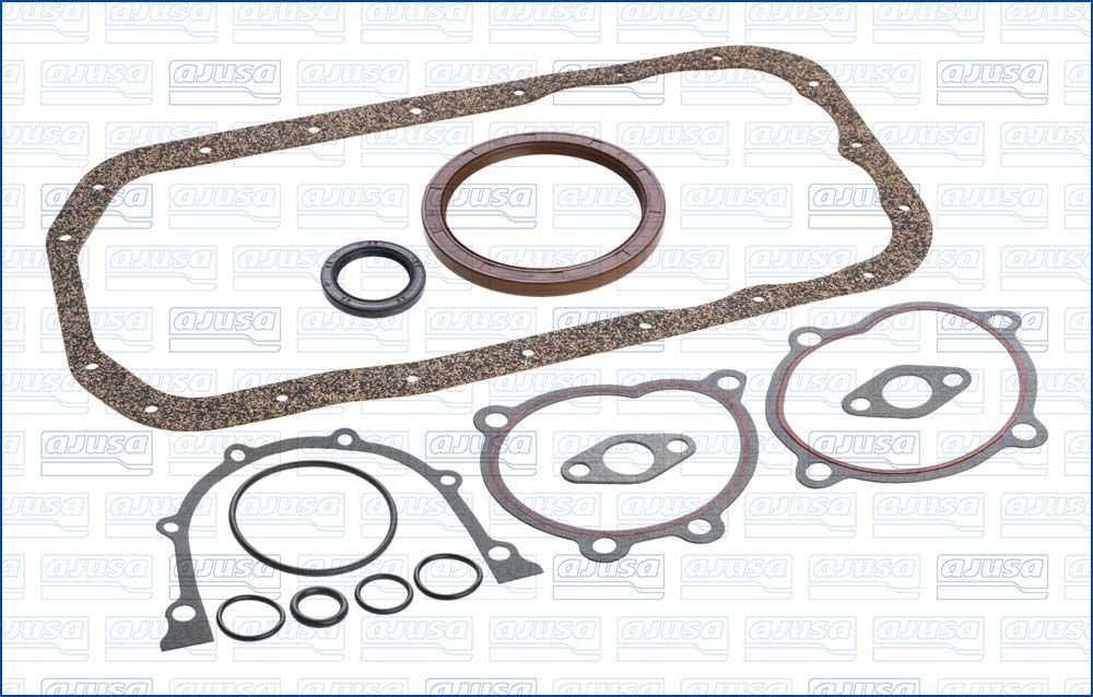 AJUSA Tetningssett, veivhus 54068000 AJUSA 54068000 Tetningssett veivhus Mazda B Series UF til en fordelagtig pris