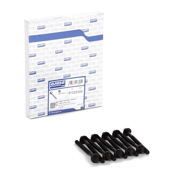 AJUSA Bolt Kit, cylinder head 81022300 AJUSA 81022300 PEUGEOT 206 cylinder head bolts cost