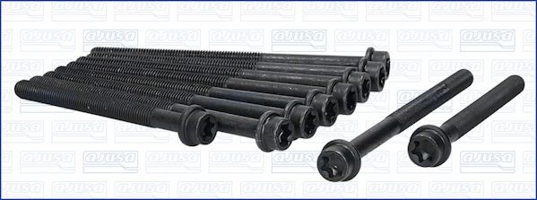 AJUSA Syl.kannen pulttisarja 81025100 AJUSA 81025100 Ford Focus DAW kansipultit