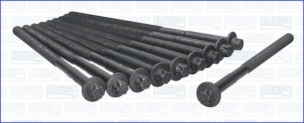 AJUSA Topplocksbultsats 81034500 AJUSA 81034500 Topplocksbultar Mercedes W414
