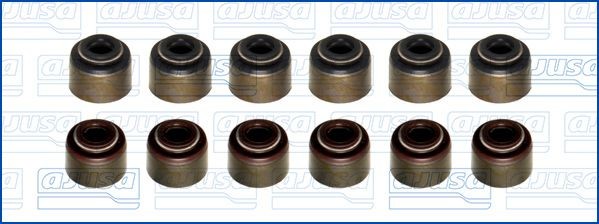 AJUSA Seal Set, valve stem 57026900 57026900 AJUSA valve stem seals for JEEP WRANGLER