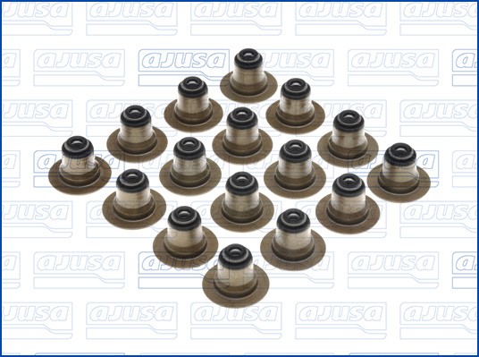 AJUSA Kit guarnizioni, Stelo valvola 57027400 57027400 AJUSA Gommini valvole MITSUBISHI prezzo