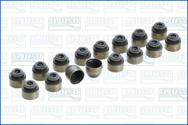 AJUSA Pakningssett, ventilstamme 57031400 AJUSA 57031400 originale Ventiltetninger Daihatsu YRV M2 hva koster