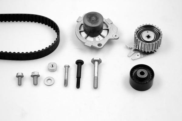 HEPU Kit de distribution + pompe à eau PK10555 Opel SINTRA Pompe à eau + kits de courroies moteur HEPU PK10555