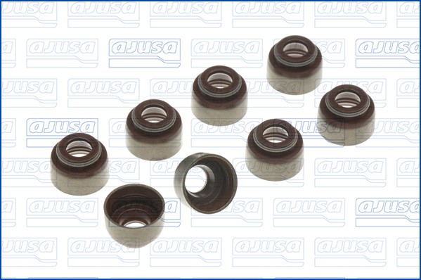 AJUSA Tiivistesarja, venttiilivarsi 57005600 AJUSA 57005600 Toyota Land Cruiser 80 venttiilinvarren kumit hinta