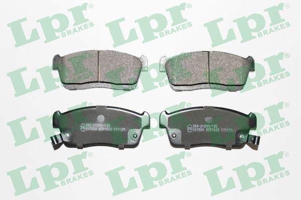 LPR Piduriklotsid 05P1632 05P1632 Klotsid SUBARU BRZ LPR
