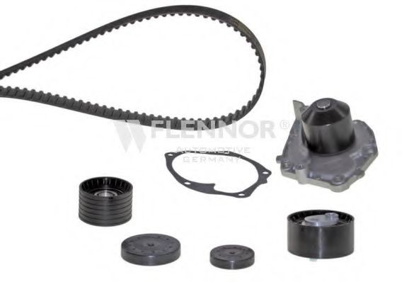 FLENNOR Water pump and timing belt kit FP14449V FP14449V FLENNOR timing belt and water pump VW GOLF