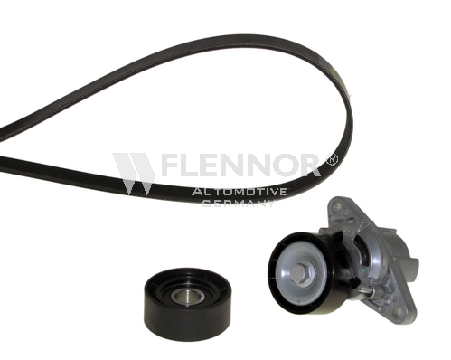 FLENNOR Drivremssats F905PK1750 F905PK1750 FLENNOR generatorrem NISSAN MICRA
