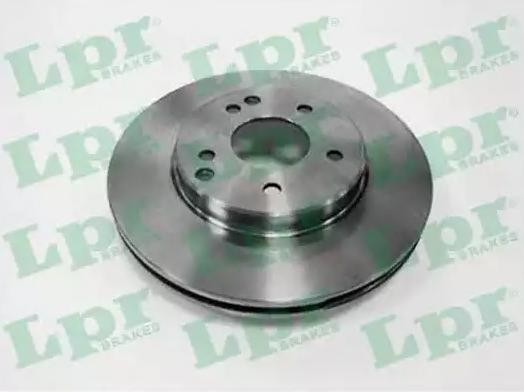 LPR Disque de frein M2601V M2601V Disques de frein MERCEDES-BENZ Classe V LPR