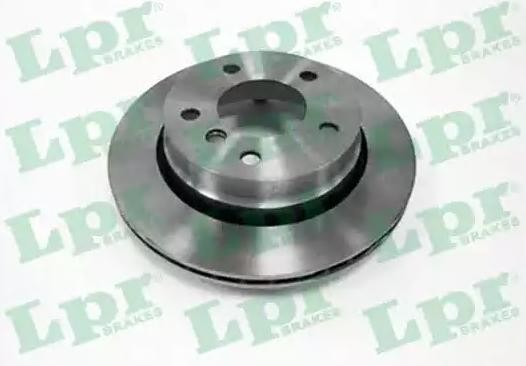 LPR Brzdový kotouč B2431V B2431V Brzdové kotúče LPR BMW X6