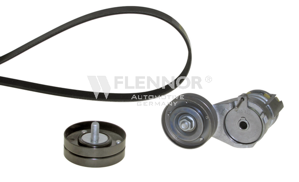 FLENNOR Ozubený klinový remeň - Sada F916PK1548 Ozubený klinový remeň FLENNOR SEAT F916PK1548