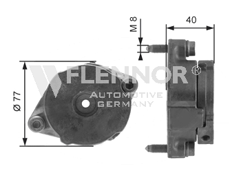 FLENNOR Spännrulle, aggregatrem FA99048 FA99048 FLENNOR spännrulle Seat IBIZA