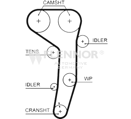 FLENNOR Zobsiksna 4596V Zobsiksna FLENNOR JEEP 4596V