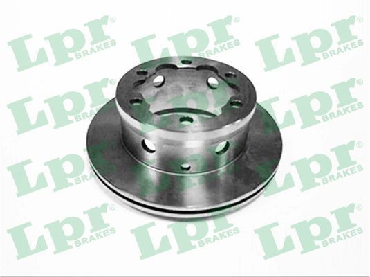 LPR Bremseskive V2444V Bremseskive LPR Volkswagen GOLF V2444V
