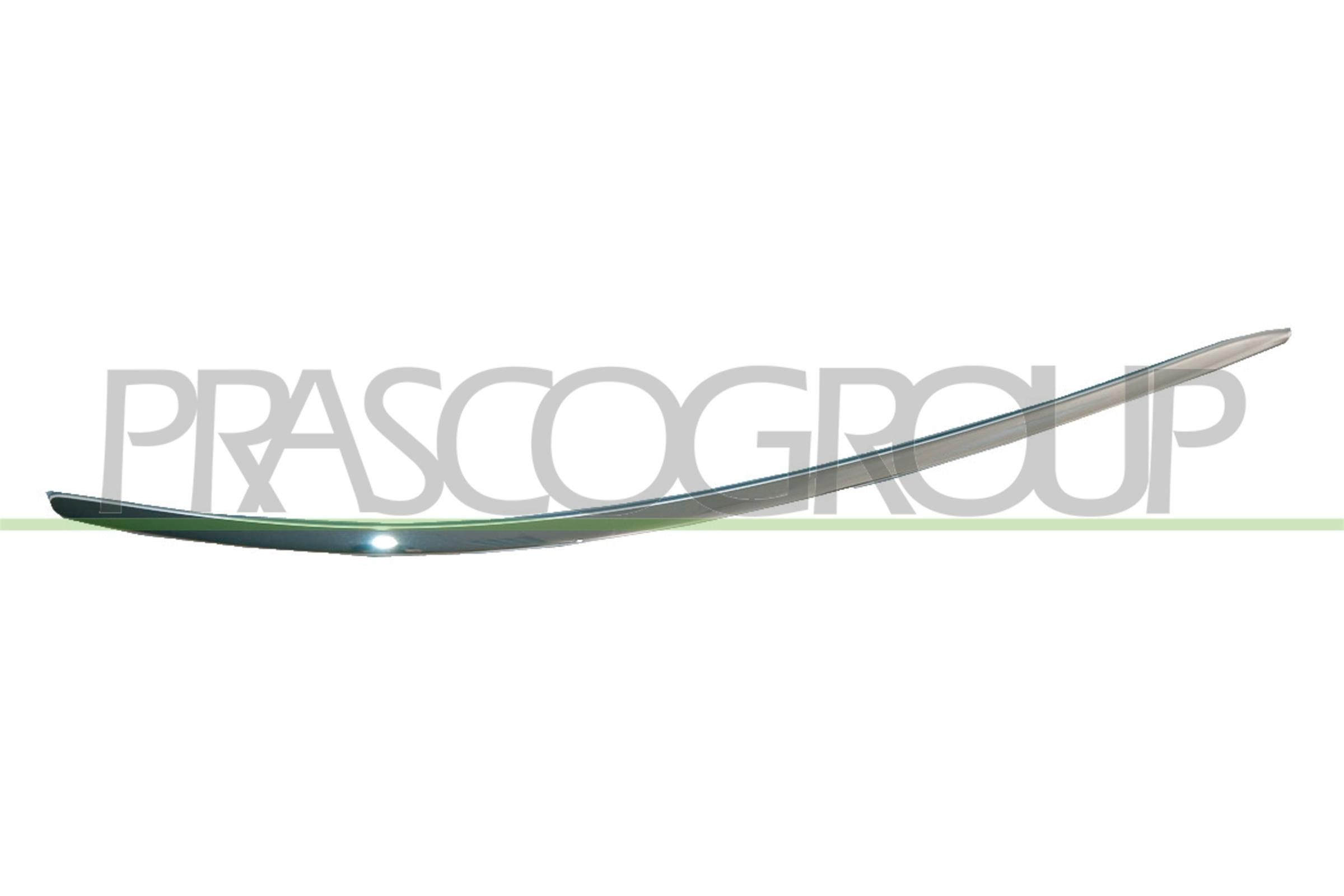 PRASCO Bumperlijst ME3241244 ME3241244 Plaat bumper PRASCO MERCEDES-BENZ CLS