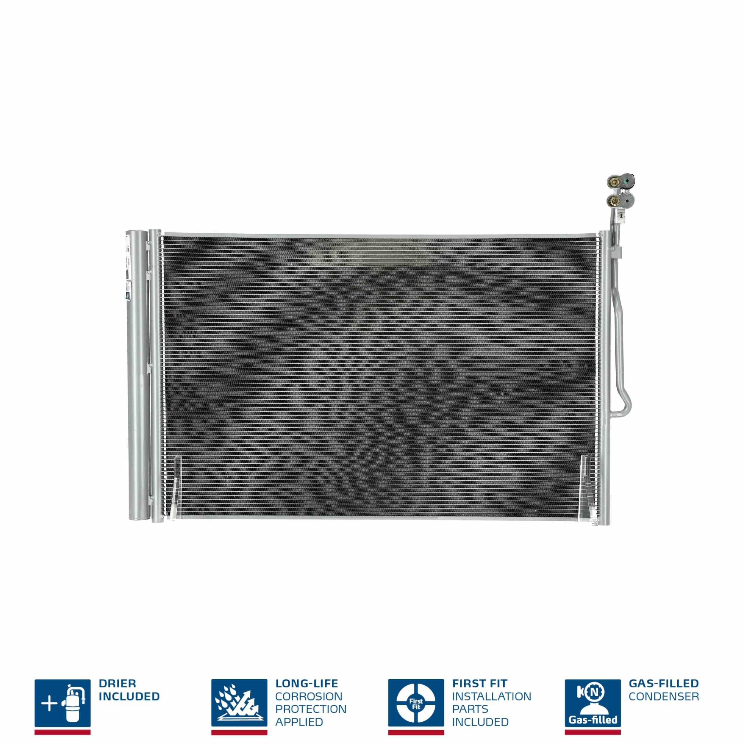 NISSENS Kondensator, klimaanlæg 940157 NISSENS 940157 originale VW Touareg 7p Aircondition kondensator hvad koster