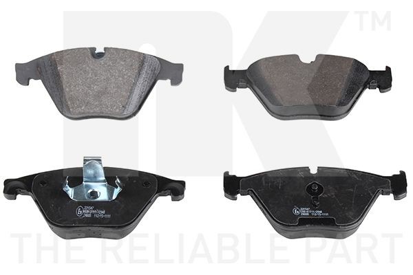 NK Brzdové doštičky/platničky 221547 Brzdové doštičky NK BMW X1 221547