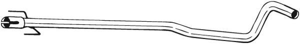 BOSAL Avgasrör 900-003 BOSAL 900-003 Avgasrör