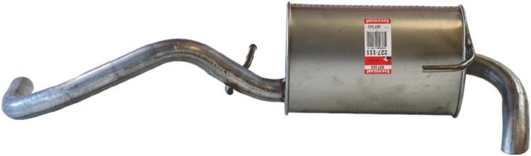 Izplūdes gāzu trokšņa slāpētājs (pēdējais) BOSAL 227-111 BOSAL 227-111: Izplūdes gāzu trokšņa slāpētājs Volkswagen LUPO 2005