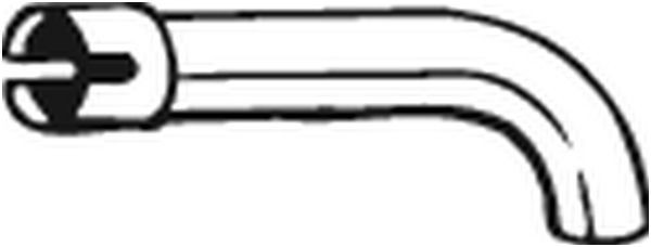 BOSAL Voorpijp 700-019 700-019 Uitlaat BOSAL MERCEDES-BENZ T2