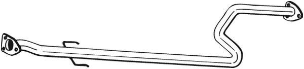 BOSAL Voorpijp 953-145 BOSAL 953-145 Tussenpijp MG kosten originele