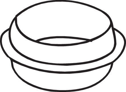 BOSAL Guarnizione, Tubo gas scarico 256-840 256-840 costo Guarnizione scarico MERCEDES-BENZ Classe R BOSAL