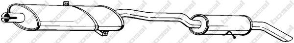 Rear silencer BOSAL 286-145 BOSAL 286-145 Rear silencer Chrysler SEBRING 2001