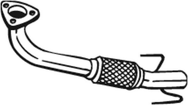 BOSAL Σωλήνας εξάτμισης 750-071 BOSAL 750-071 Σωλήνας εξάτμισης