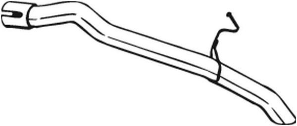 BOSAL Tubo de escape 840-001 BOSAL 840-001 Tubos de escape Ford Transit Connect mk1 preço