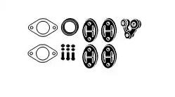 VEGAZ Monteringssæt, udstødningssystem DAA-103 VEGAZ DAA-103 Monteringssæt udstødningssystem SUBARU JUSTY hvad koster