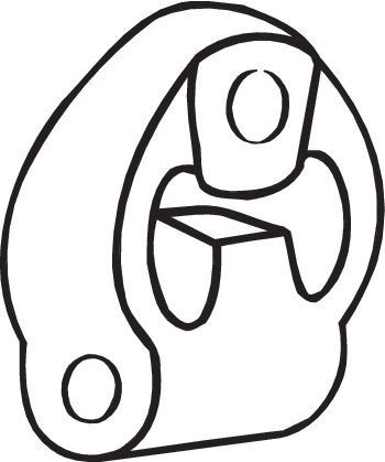 BOSAL Gummibånd, udstødningssystem 255-011 BOSAL 255-011 Corolla VI Stationcar (E90) Gummibånd, udstødningssystem originale pris