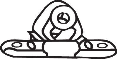 BOSAL Gummibånd, udstødningssystem 255-025 BOSAL 255-025 Seat Marbella 28 Gummibånd, udstødningssystem pris