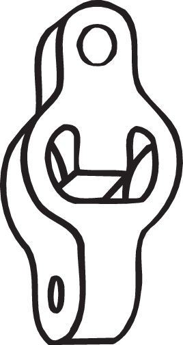 BOSAL Gummibånd, udstødningssystem 255-115 BOSAL 255-115 Kia Rio UB Gummibånd, udstødningssystem pris