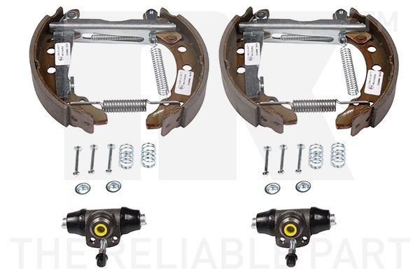 NK Remmenset, trommelrem 444734001 Volkswagen LUPO Trommelrem NK 444734001