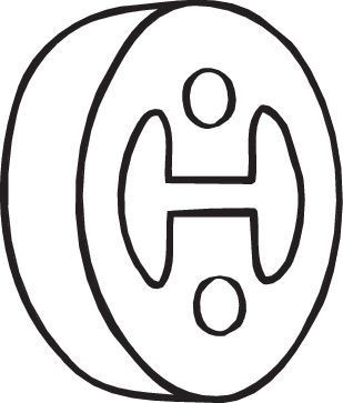 BOSAL Rubberstrip, uitlaatsysteem 255-149 BOSAL 255-149 originele Rubberstrip, uitlaatsysteem Honda Legend 3 kosten