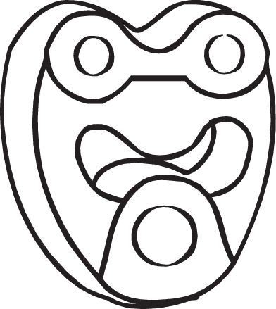 BOSAL Silent-bloc caoutchouc pot d'échappement 255-304 BOSAL 255-304 Silent-bloc caoutchouc pot d'échappement Mercedes-Benz W211 prix