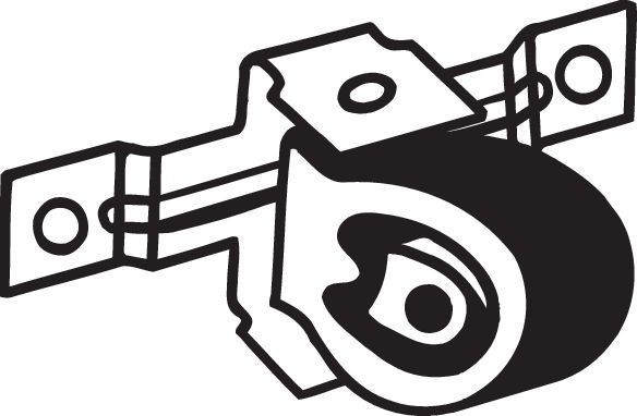 BOSAL Gummibånd, udstødningssystem 255-308 BOSAL 255-308 Seat Marbella 28 Gummibånd, udstødningssystem pris