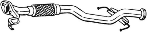 BOSAL Tubo gas scarico 768-303 768-303 Tubo gas scarico BOSAL HYUNDAI H350 costo