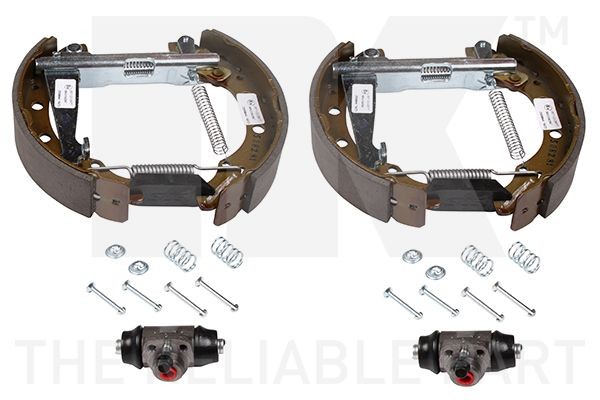 NK Bremsesett, trommebremse 449952002 Bremsesett, trommebremse NK Volkswagen TIGUAN 449952002