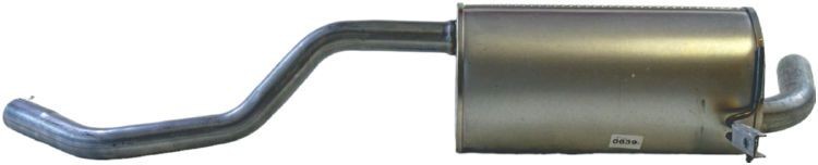 BOSAL Bakre ljuddämpare 200-045 BOSAL 200-045 ljuddämpare Renault Clio 3 Skåpbil pris