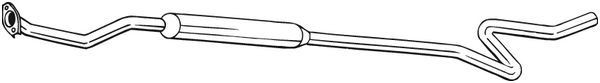 BOSAL Vidējais izpl. gāzu trokšņa slāpētājs 288-135 BOSAL 288-135 orģinālās Vidējais trokšņa slāpētājs 207 Hatchback cena