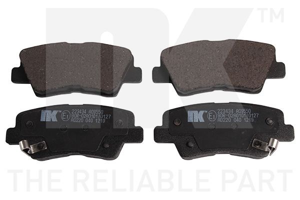 NK Plaquettes de frein 223434 223434 Plaquettes de frein HYUNDAI i30 NK