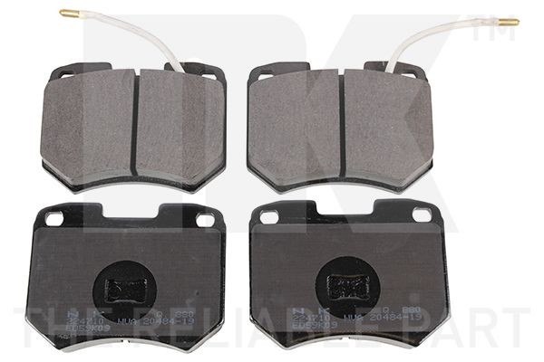 NK Bremsbeläge 224710 224710 Bremsbeläge NK AUDI A4