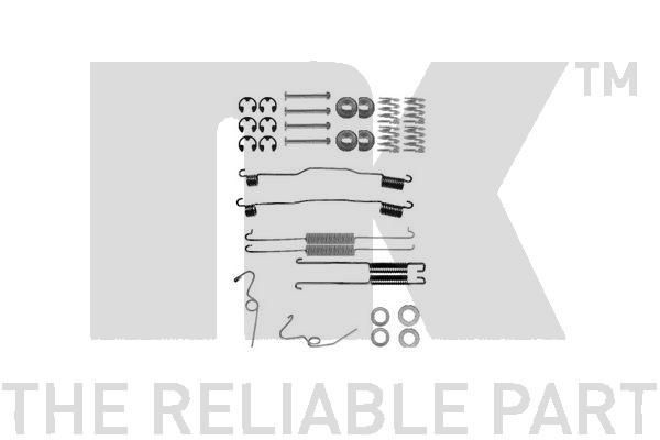 NK Zubehörsatz, Bremsbacken 7925624 Zubehörsatz Feststellbremsbacken NK Ford B-MAX 7925624