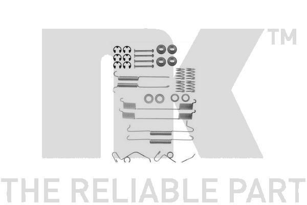 NK Zubehörsatz, Bremsbacken 7925625 Zubehörsatz Feststellbremsbacken NK Ford B-MAX 7925625