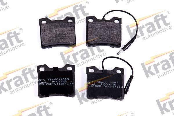 KRAFT Brzdové doštičky/platničky 6011095 6011095 Brzdové obloženie MERCEDES-BENZ GLK KRAFT