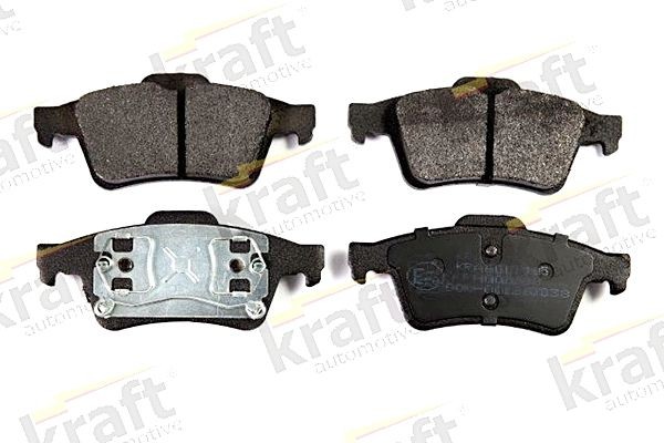 KRAFT Τακάκια φρένων 6015105 6015105 Σετ τακάκια CITROËN DS4 KRAFT