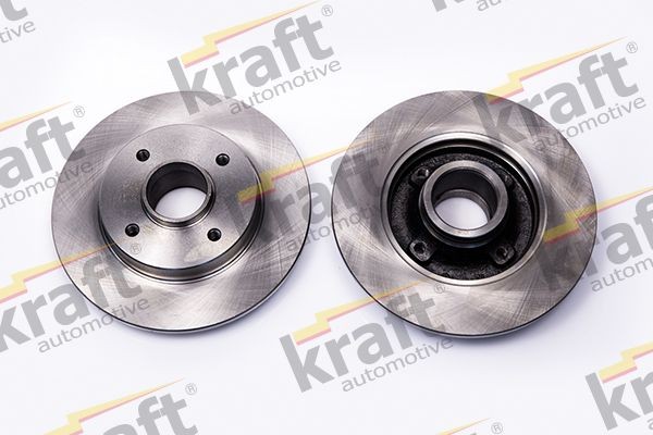 KRAFT Remschijf 6055925 6055925 Schijfremmen PEUGEOT 206 KRAFT